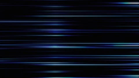 Abstract animation background with horizontal blue white moving lines on black Stock-Footage 320578221