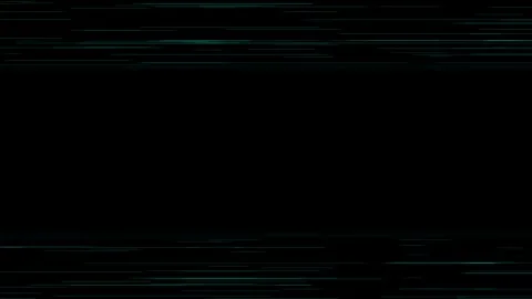 Abstract animation background. Moving horizontal teal color streak lines Stock Footage 319699538