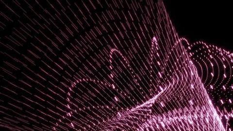 Abstract Animation Background with Particle 스톡 동영상 88524890