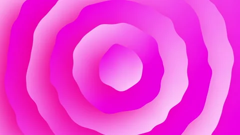Abstract animation background pink rose shape Video stock 164316689