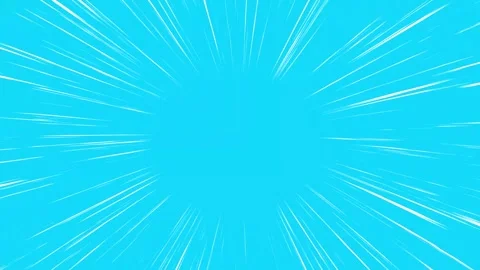 Abstract animation background with speed lines radiating from central point Stock-Footage 313636055