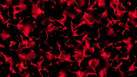 Abstract animation background with swirling red and black patterns. The design Stock-Footage 311074719
