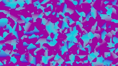 Abstract animation background of uneven shapes purple, magenta Stock Footage 211794638