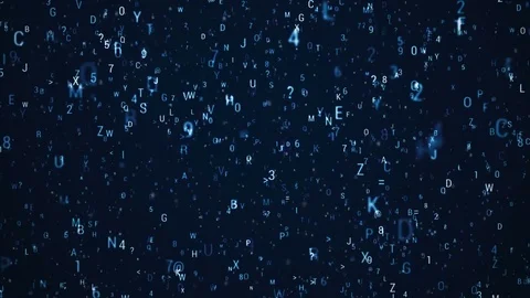 Abstract animation of bitcoin Stock Footage 83583129