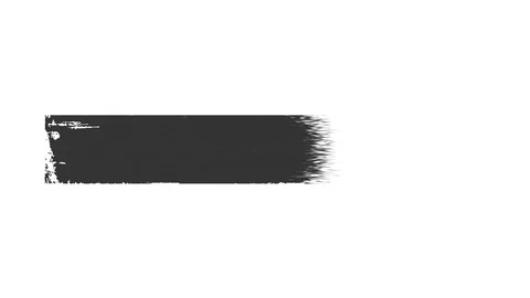 Abstract animation of black paint splash on white Stock Footage 129866854