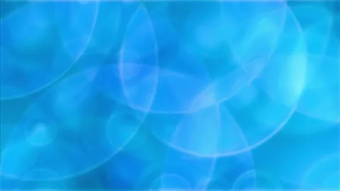 Abstract animation of blue shrinking and growing circles Stock Footage 211347917