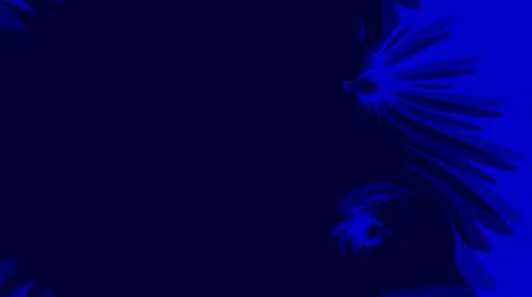 Abstract animation border on the dark blue tone Stock Illustration