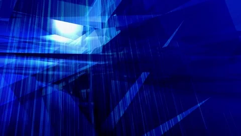 Abstract animation is a captivating form of art that combines various visual fx Stock Footage 243877915
