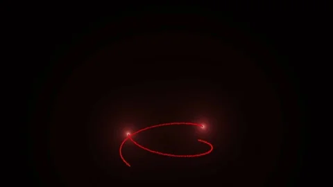 Abstract animation of a Christmas tree Stock Footage 82469004