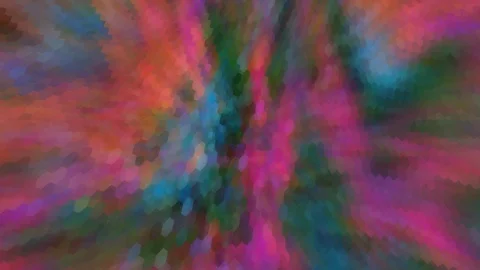 Abstract Animation Color Wavy Smooth Wall (1352) Stock Footage 129441797