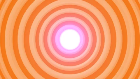 Abstract animation concentric circle motion background Видео 342289611