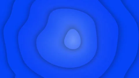 Abstract animation concentric shapes motion background Stock Footage 337939074