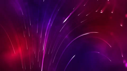 Abstract animation consisting of dynamic lines of red and purple colors. Vídeos de archivo 296806430