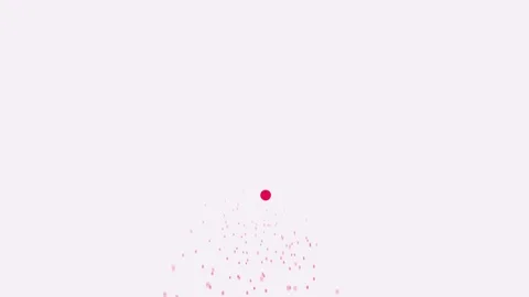 Abstract animation of converging beams to a single point Stock Footage 102404261