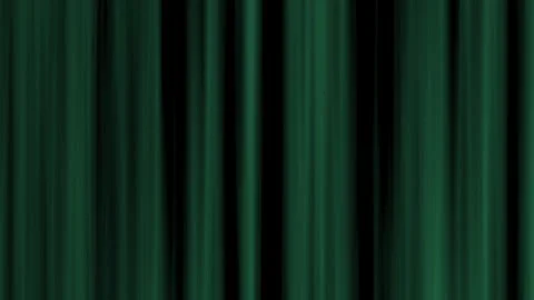 Abstract animation of dark green vertical lines shimmering on a black background Stock Footage 319611753