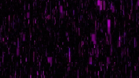 Abstract animation of falling neon rain on the black background for led screens Stock Footage 150298460