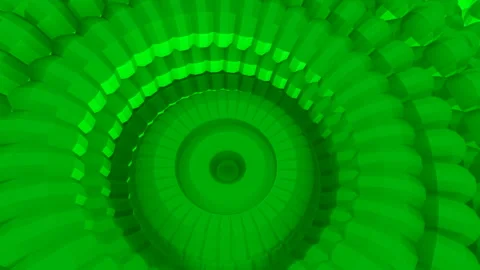 Abstract animation with fantastic object Vidéo 94115855