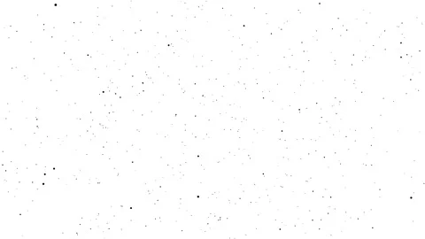 Abstract animation featuring chaotic movement of small black dots on a white bac Vídeo Stock 335801704