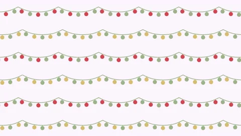 Abstract animation flat background . Merry Christmas and Happy New Year Stock Footage 162740852