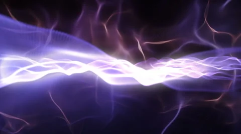 Abstract animation of a flowing liquid effect. Looping. Video stock 49863238
