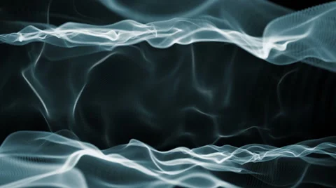 Abstract animation of a flowing liquid effect. Very Ghost-like. Looping. Stock Footage 49863255