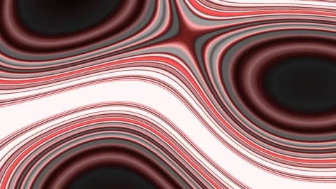 Abstract animation of flowing red and pink wavy lines. 動画素材 316970187