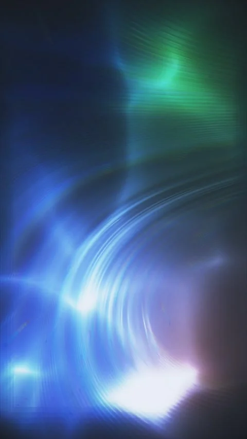 An abstract animation flows smoothly, featuring vibrant colors Stock Footage 317270613