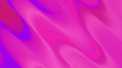Abstract animation of fluid waves in vivid pink and purple gradients Stock Footage 308638091