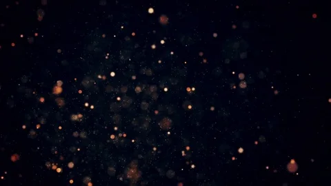 Abstract animation of flying particles with motion blur Stock Footage