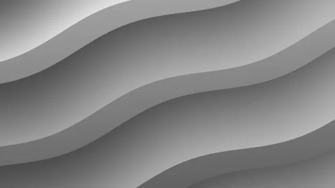 Abstract animation full of dark gray waves Stock Footage 324836979