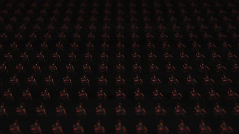 Abstract animation geometric patterns motion background Stock Footage 125760157