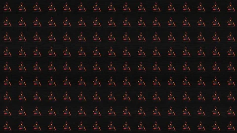 Abstract animation geometric patterns motion background Stock Footage 125760169