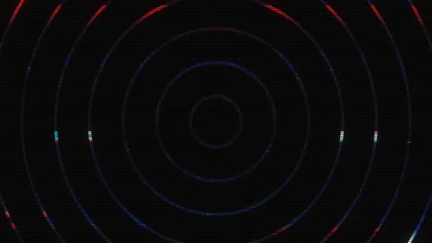 Abstract animation geometric patterns motion background Stock Footage 125905412