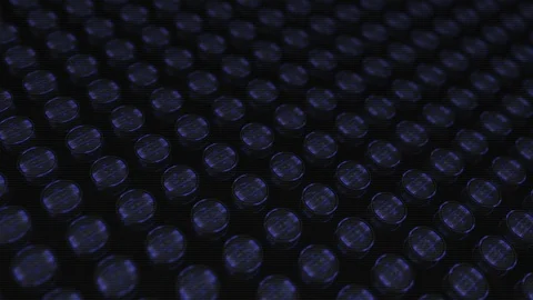 Abstract animation geometric patterns motion background Stock Footage 126097686