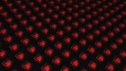 Abstract animation geometric patterns motion background Stock Footage 126097690