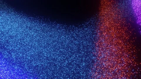 Abstract Animation With Glitter Light Effect Stock Footage 212938734