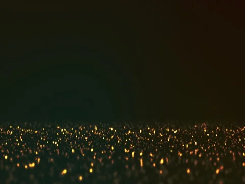 Abstract Animation Gold Particles Background Stock-Footage 76907819