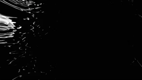 Abstract animation ink splatter transition in black to white seamless loop Stock Footage 159327371