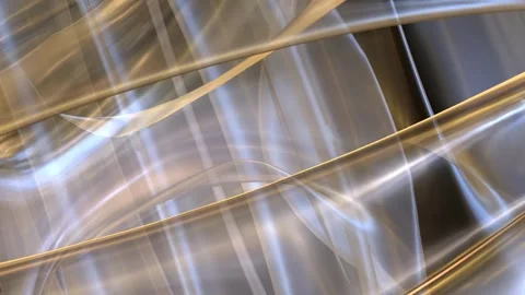 Abstract Animation Of Light Background With Curvy Lines Stock Footage 305557125