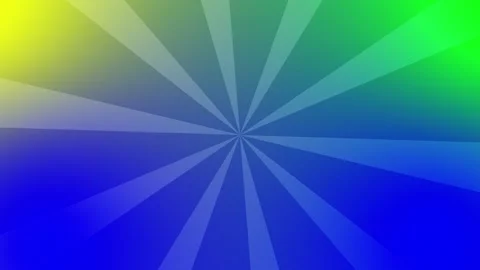 Abstract animation loop background spiral lines rotate in gradient cartoon co Stock Footage 261283541