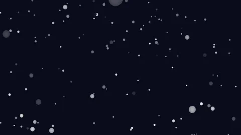 Abstract animation with many small white and gray particles moving on a black Stock Footage 317705273