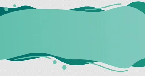Abstract animation of modern graphic elements with pastel blue gradien Stock Footage 205152112
