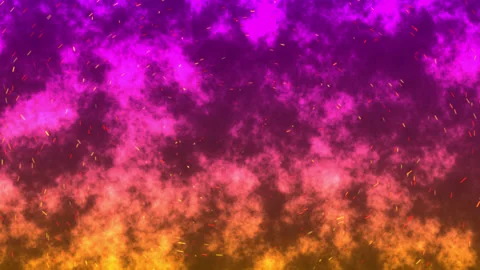 Abstract animation motion of particles. The movement of glowing particles. Stock Footage 153029941