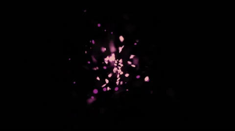 Abstract animation of moving pink light streaks Stock Footage 64710804