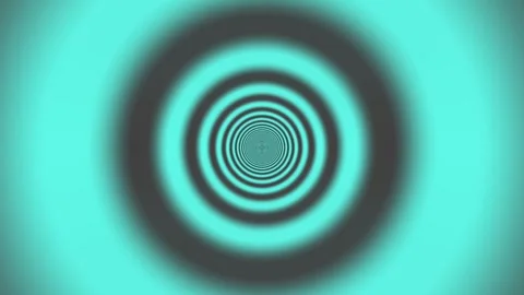 Abstract animation of a moving tunnel of concentric circles. Stock Footage 317810707