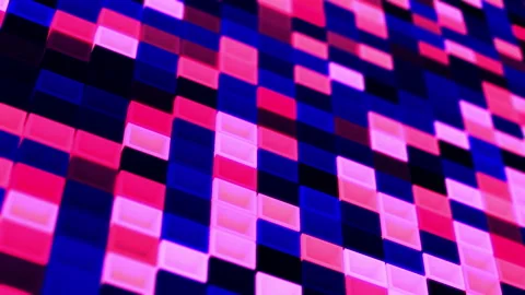 Abstract animation multicolor pattern 4K smooth concept Stock Footage 211789137