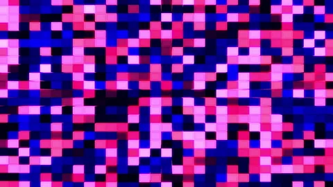 Abstract animation multicolor pattern 4K smooth concept Stock Footage 211789157