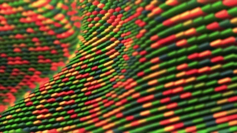 Abstract animation multicolor pattern 4K smooth concept Stock Footage 211796251