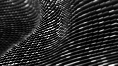 Abstract animation multicolor pattern 4K smooth concept Stock Footage 211797115