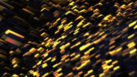 Abstract animation multicolor pattern 4K smooth concept Stock Footage 211799214